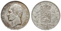 5 franków 1865, Bruksela, ładne lustro, delikatn