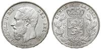 5 franków 1870, Bruksela, piękne lustro, De Mey 
