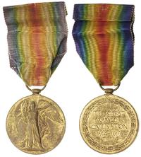 Medal Zwycięstwa 1914-1919, brąz, 36 mm, wstążka