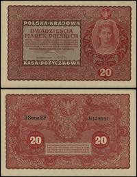 20 marek polskich 23.08.1919, seria II-EF, numer