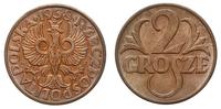2 grosze 1938, Warszawa, wyśmienite, Parchimowic