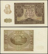 100 złotych 1.03.1940, seria E, numeracja 639163