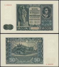 50 złotych 1.08.1941, seria E, numeracja 2992022