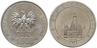 1.000 złotych 1987, Warszawa, PRÓBA-NIKIEL, Wroc