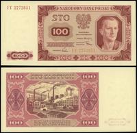 100 złotych 1.07.1948, seria IY 2272851, minimal