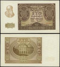 100 złotych 01.03.1940, seria E, numeracja 63916