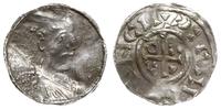 denar 1025-1027, Ratyzbona, Aw: Popiersie w praw