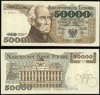 50.000 złotych 01.12.1989, seria S, numeracja 64