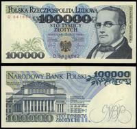 100.000 złotych 01.02.1990, seria D, numeracja 6