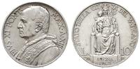 10 lirów 1934, Rzym, srebro 10 g, Berman 3354
