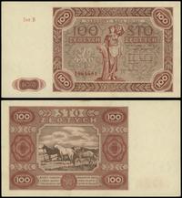 100 złotych 15.07.1947, Ser. B, numeracja 796468
