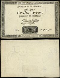 asygnata na 10 liwrów 24.10.1792, suche pieczęci