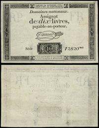 asygnata na 10 liwrów 24.10.1792, suche pieczęci