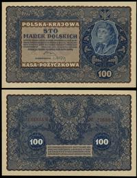 100 marek polskich 23.08.1919, IJ SERJA B, numer