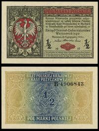 1/2 marki polskiej 9.12.1916, ''Generał'' seria 