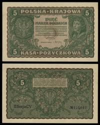 5 marek polskich 23.08.1919, seria II-CV, numera