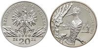 20 złotych 2000, Warszawa, Dudek, piękne, moneta