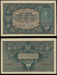 10 marek polskich 23.08.1919, seria II-P numerac
