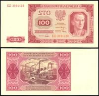 100 złotych 1.07.1948, seria i numeracja EZ 3994