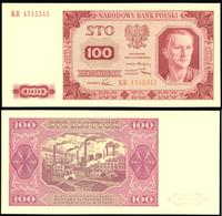 100 złotych 1.07.1948, seria i numeracja KR 4745