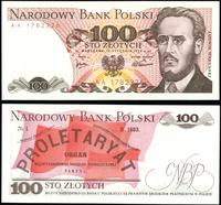 100 złotych 15.05.1975, seria i numeracja AA 178