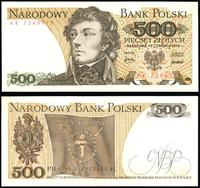 500 złotych 15.06.1976, seria i numeracja AK 734