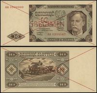 1.000 złotych 01.07.1948, czerwone dwukrotne prz