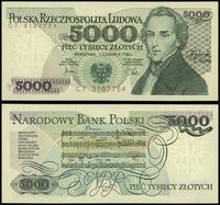 5.000 złotych 1.06.1982, seria CF 3107754, wyśmi