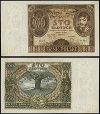 100 złotych 2.06.1932, seria AK, numeracja 07519