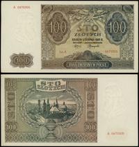 100 złotych 1.08.1941, seria A, numeracja 047530