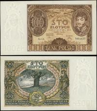 100 złotych 9.11.1934, seria C.A., numeracja 586