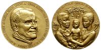 Watykan, medal z 1982 roku wybity z okazji wizyty Papieża w Afryce