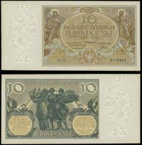 10 złotych 20.07.1929, Ser.FE., numeracja 017829