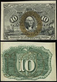10 centów 3.03.1863, bardzo ładnie zachowany, Fr