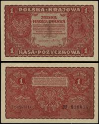 1 marka polska 23.08.1919, seria I-DD 918914, ma