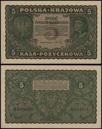 5 marek polskich 23.08.1919, seria II-DU 634041,