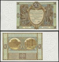 50 złotych 1.09.1929, seria EY 2998207, wyśmieni