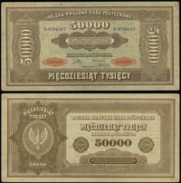 50.000 marek polskich 10.10.1922, seria O, numer