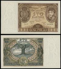 100 złotych 09.11.1934, seria FE, numeracja 0178