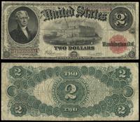 2 dolary 1917, seria B71223337A, czerwona pieczę