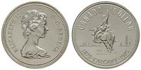 dolar 1975, 100-lecie miasta Calgary, srebro "50
