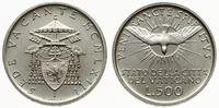 500 lirów 1963, Sede vacante, srebro "835", KM Y