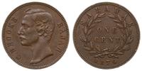 Malezja, cent, 1870