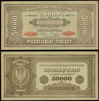 50.000 marek polskich 10.10.1922, seria Z, numer