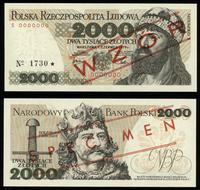 2.000 złotych 1.06.1979, czerwone ukośne "WZÓR" 