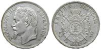 5 franków 1868, Strasbourg, popiersie autorstwa 