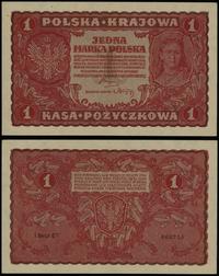1 marka polska 23.08.1919, seria I-CT, numeracja
