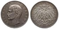 3 marki 1912 D, Monachium, Ciemna patyna., AKS 2