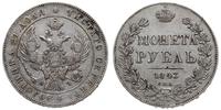 Rosja, rubel, 1843 СПБ АЧ