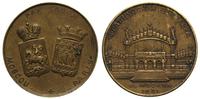 medal z wystawy francuskiej w Moskwie 1891, brąz